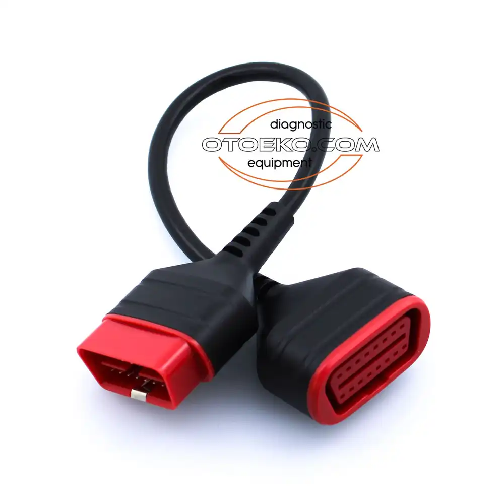 كابل ووصلة الفحص والتشخيص الصناعية Thinktool Universal Obd2 Uzatma Kablosu / 30 CM (Thinkcar) عالية الاعتمادية - 9